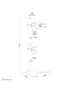 Suport TV / Monitor NEOMOUNTS Suport monitor birou NM... 2