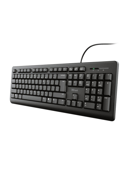 Tastaturi TRUST Tastatura Trust Primo cu fir, negru