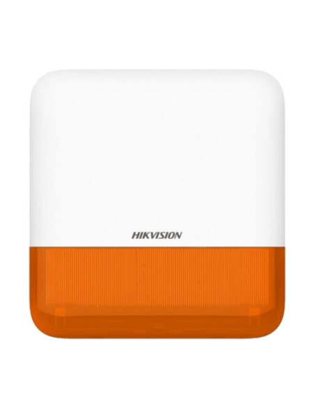 Sirene HIKVISION SIRENA EXTERIOR WIRELESS AXPRO866 ORANGE