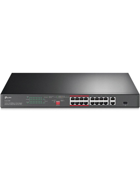 Switch-uri TP-LINK TPL SW 16P-POE ,2P-GB SFP UNMNGD RM