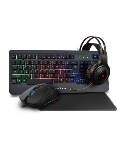 Kit mouse tastatura SERIOUX KIT GAMING SERIOUX...