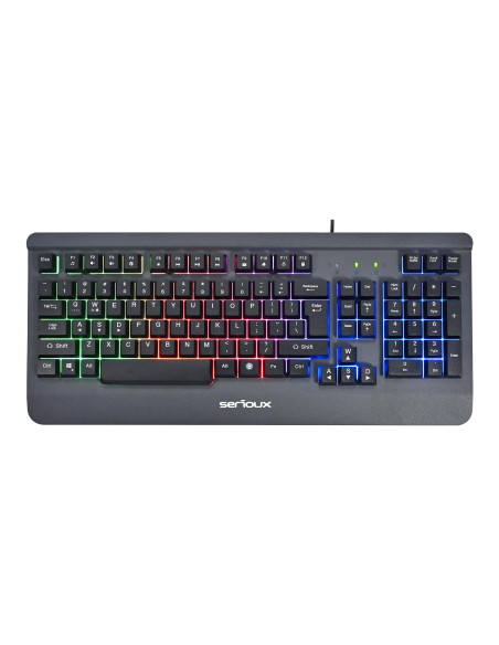 Kit mouse tastatura SERIOUX KIT GAMING SERIOUX KAYEL 4 IN 1