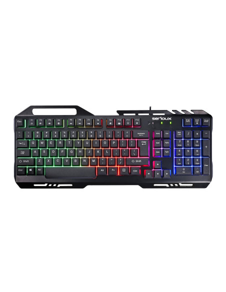 Kit mouse tastatura SERIOUX KIT GAMING SERIOUX TOBIS 3 IN 1