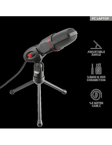 Microfoane TRUST Microfon Trust GXT 212 USB, negru