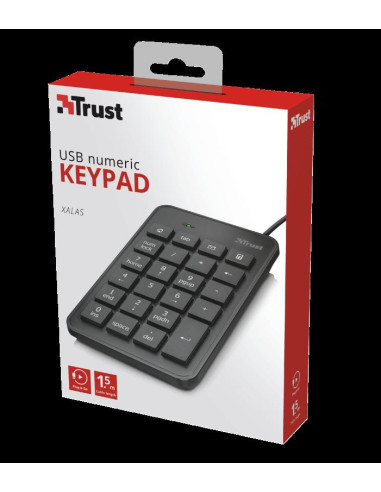 Tastaturi TRUST Tastatura Trust numerica Xalax...