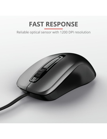 Mouse Trust Carve USB Mouse