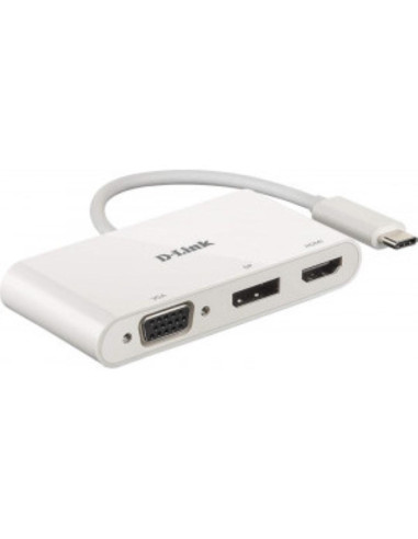 Docking station D-LINK DLINK 3-IN-1 USB-C HUB...