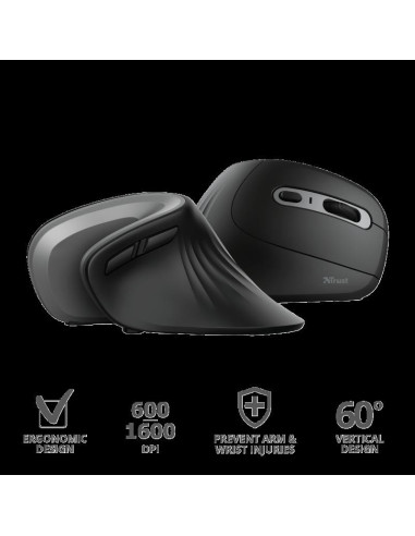 Mouse TRUST Mouse Trust Verro Ergonomic 1600...