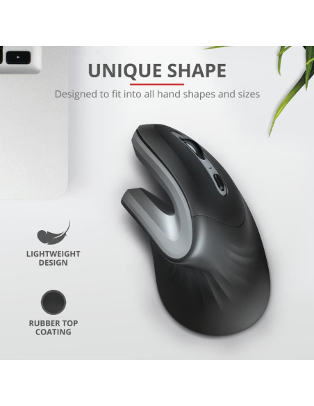 Mouse TRUST Mouse Trust Verro Ergonomic 1600 DPI, ng