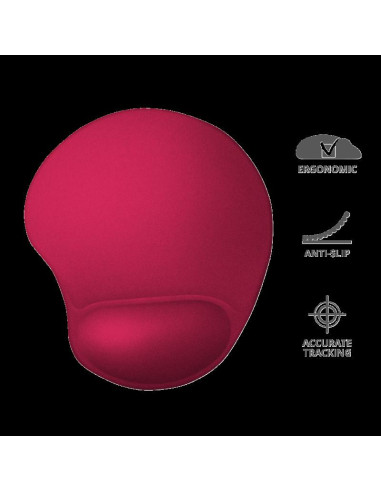 Mouse pad TRUST Mousepad cu gel Trust Bigfoot rosu