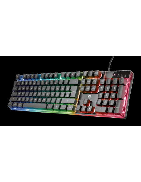 Kit mouse tastatura TRUST Kt Trust GXT 838 cu fir, negru