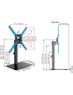 Suport TV / Monitor BARKAN Stand TV de masa Barkan 13-65"... 2