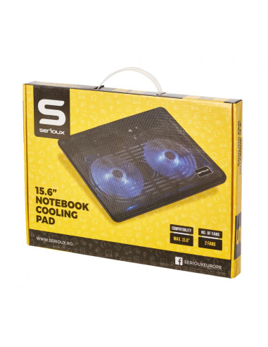 Stand & cooling pad SERIOUX LAPTOP COOLING PAD...