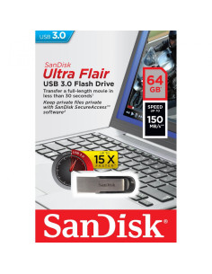Memorii USB SANDISK USB 64GB SANDISK SDCZ73-064G-G46 2