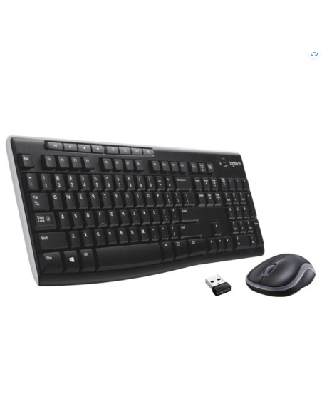 Kit mouse tastatura LOGITECH Kit Logitech MK270 Wireless, negru