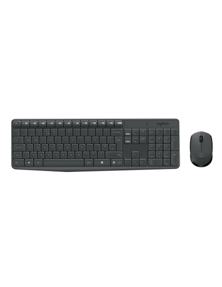 Kit mouse tastatura LOGITECH Kit Tastatura+mouse WS Logitech MK235 gr