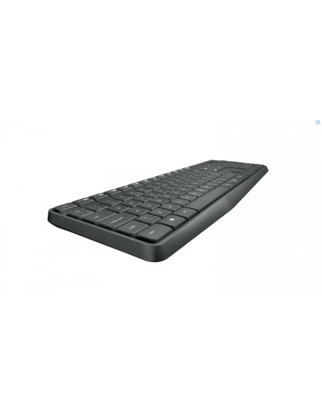 Kit mouse tastatura LOGITECH Kit Tastatura+mouse WS Logitech MK235 gr