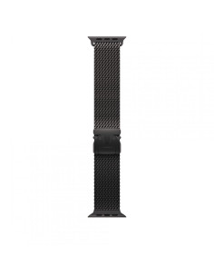Bratari fitness APPLE AW BAND 49MM TITANIUM MILANESE BLACK S