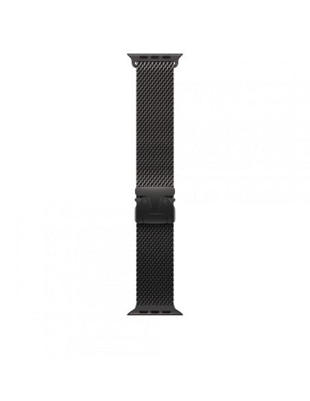 Bratari fitness APPLE AW BAND 49MM TITANIUM MILANESE BLACK S