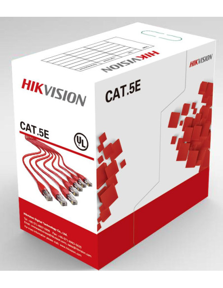 Accesorii HIKVISION CABLU U/UTP CAT. 5E 24AWG HIKVISION