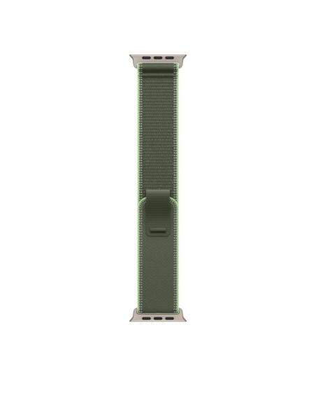 Bratari fitness APPLE AW BAND 49MM TRAIL GN/NEON NAT TITAN S/M