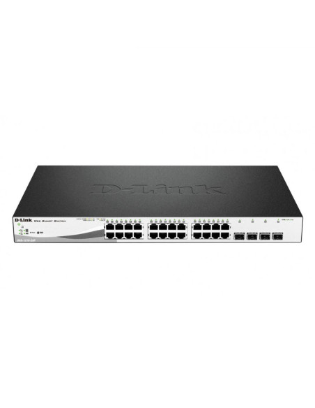 Switch-uri D-LINK 28-PORT-GIGABIT POE+SMART SWITCH