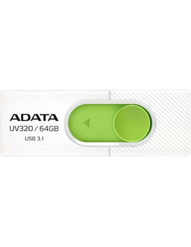 Memorii USB ADATA USB UV320 64GB WHITE/GREEN...