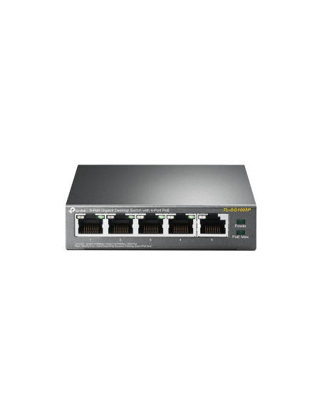 Switch-uri TP-LINK TL 5-PORT GB DESKTOP SWITCH+4PORTPOE V2