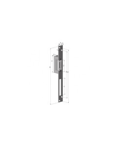 Incuietori ASSA ABLOY ELECTROMAGNET FAIL LOCK YALE 12Vcc