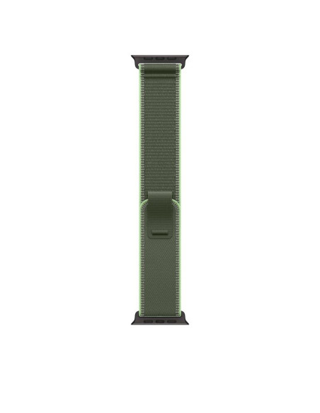 Bratari fitness APPLE AW BAND 49MM TRAIL GN/NEON BK TITAN S/M