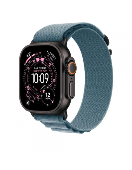 Bratari fitness APPLE AW BAND 49MM ALPINE LIGHT BL BK TITAN L