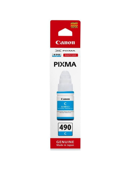 Cartuse cerneala CANON GI-490 CYAN INKJET BOTTLE