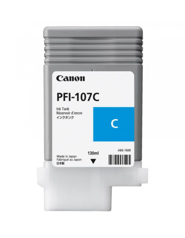 Cartuse cerneala CANON PFI-107C CYAN INKJET...