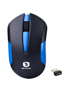 Mouse SERIOUX MOUSE SERIOUX DRAGO300 WR BLUE USB
