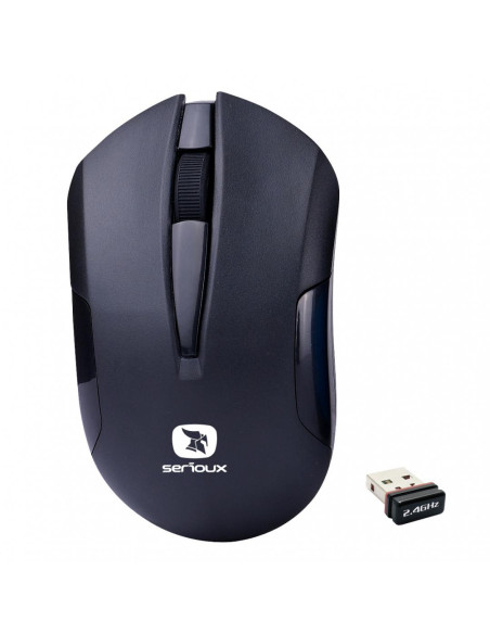 Mouse SERIOUX MOUSE SERIOUX DRAGO300 WR BLACK USB