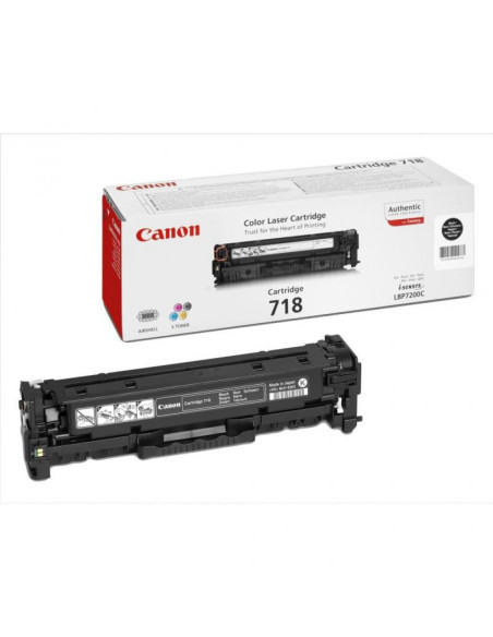 Tonere CANON CRG718B BLACK TONER CARTRIDGE