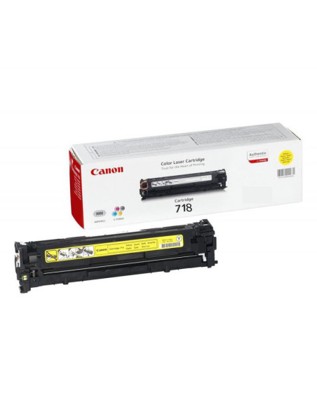 Tonere CANON CRG718Y YELLOW TONER CARTRIDGE