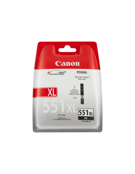 Cartuse cerneala CANON CLI-551XL BLACK INKJET CARTRIDGE
