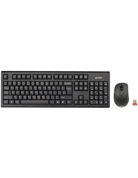 Kit mouse tastatura A4TECH Kit A4Tech 7100N WS, negru