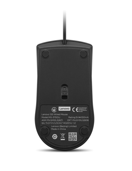 Mouse Lenovo 120 Wired Mouse