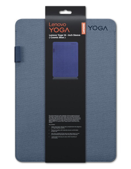Geantă laptop Lenovo Yoga 14-inch Sleeve Cosmic Blue