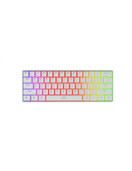 Tastaturi GENESIS Tastatura WS Genesis Thor 660 G2 B alb