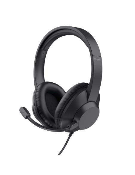 Casti audio TRUST Casti cu fir Trust Ayda Max 3.5mm, negru