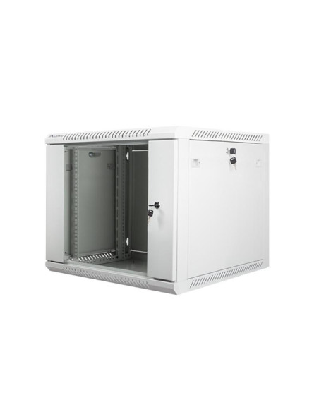Cabinete metalice / Rack -uri LANBERG Dulap rack de perete 19", 9U gri V2