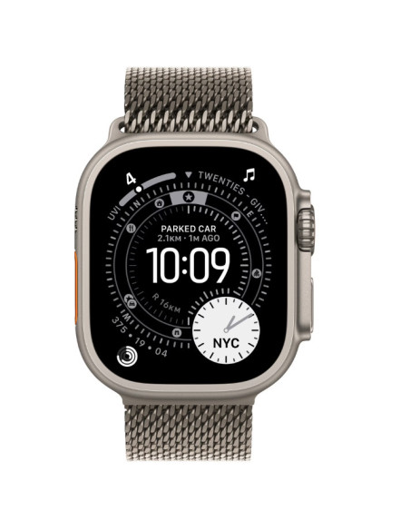SmartWatch-uri APPLE AW U3 49 Nat Titan Milanese Larg