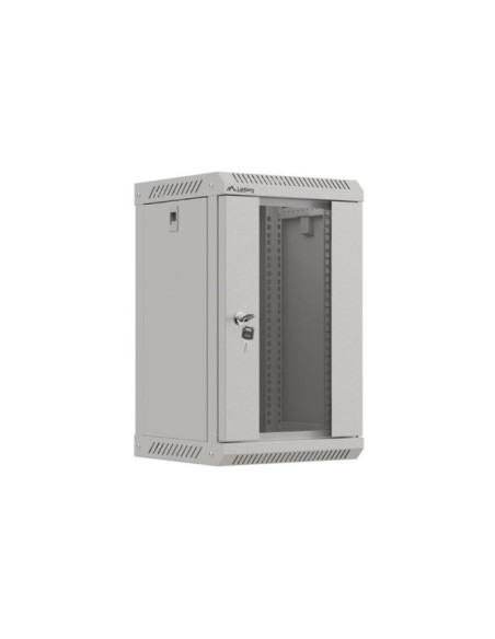 Cabinete metalice / Rack -uri LANBERG Dulap rack 10" perete 9U / 300x300 gri