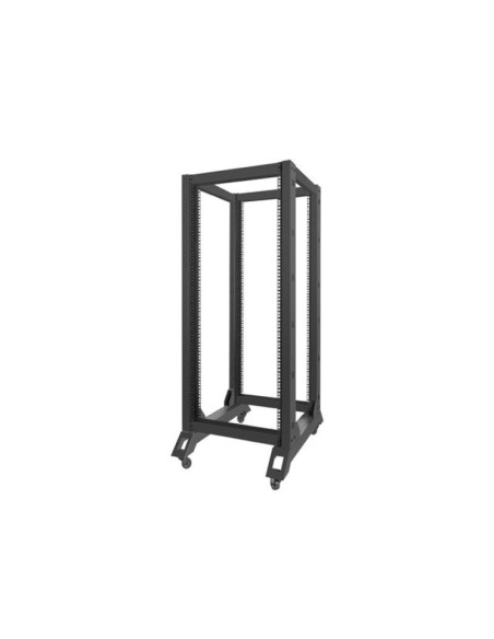 Cabinete metalice / Rack -uri LANBERG Rack deschis 19" 27U, 600x800, negru V2