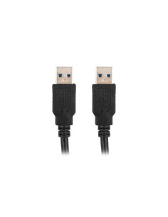 Cabluri periferice LANBERG Cablu USB-A M/M 3.0 1,8 m negru