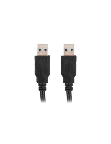 Cabluri periferice LANBERG Cablu USB-A M/M 3.0 1,8 m negru