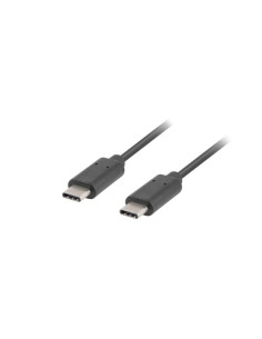 Cabluri periferice LANBERG Cablu USB-C M/M 2.0 1 m negru